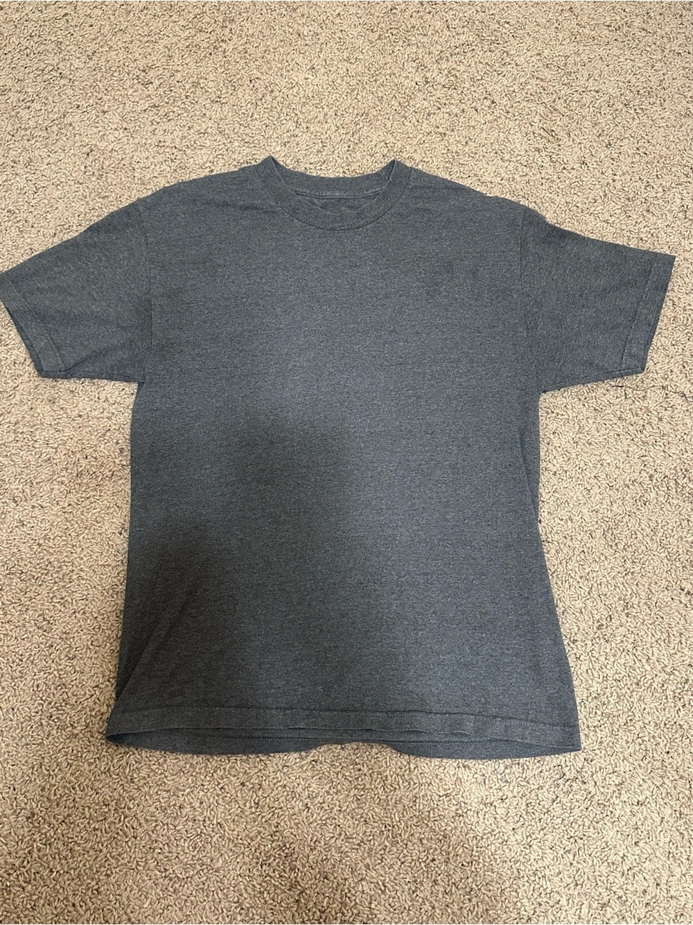 Mens Short Sleeve Crewneck T-Shirt - Charcoal Gray